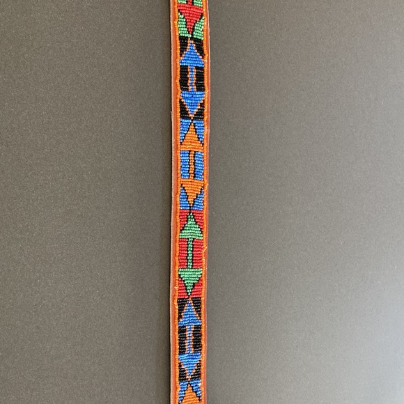 Hand-Beaded African Belt - Picture 3 of 6